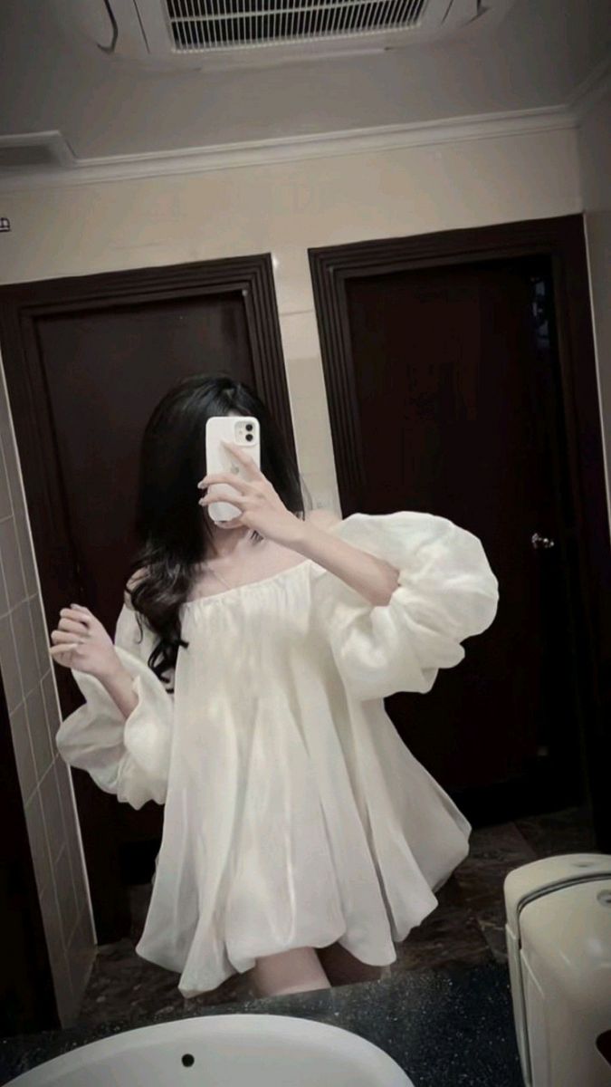 Áo dài trắng cổ tuổi cách - Bộ ảnh gái xinh tuyệt đẹp