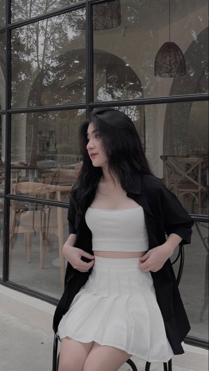 Anh Gai Xinh Mac Vay - Áo Crop Top