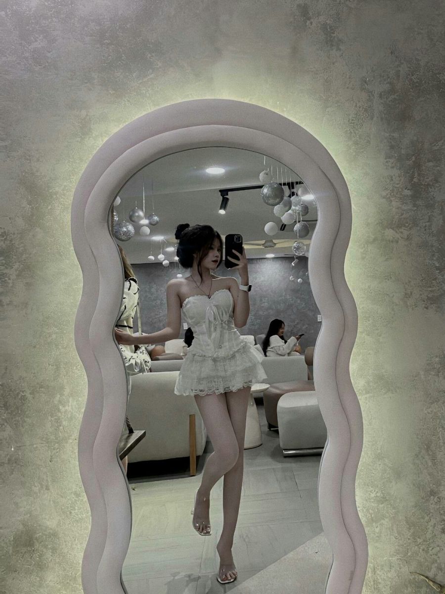 Anh Gai Xinh Mac Vay - Gái Xinh Mặc Váy Trắng