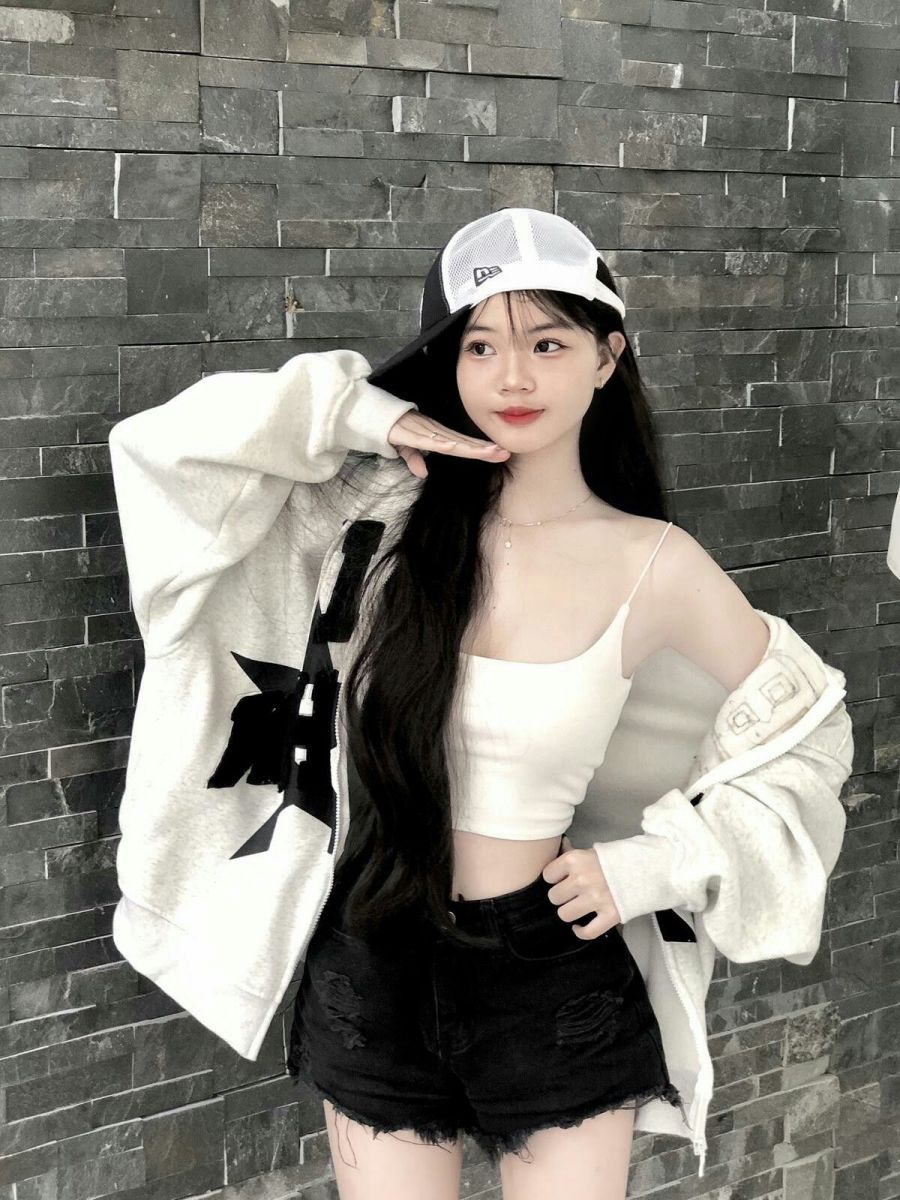 Anh Gai Xinh Mac Vay - Áo Crop Top