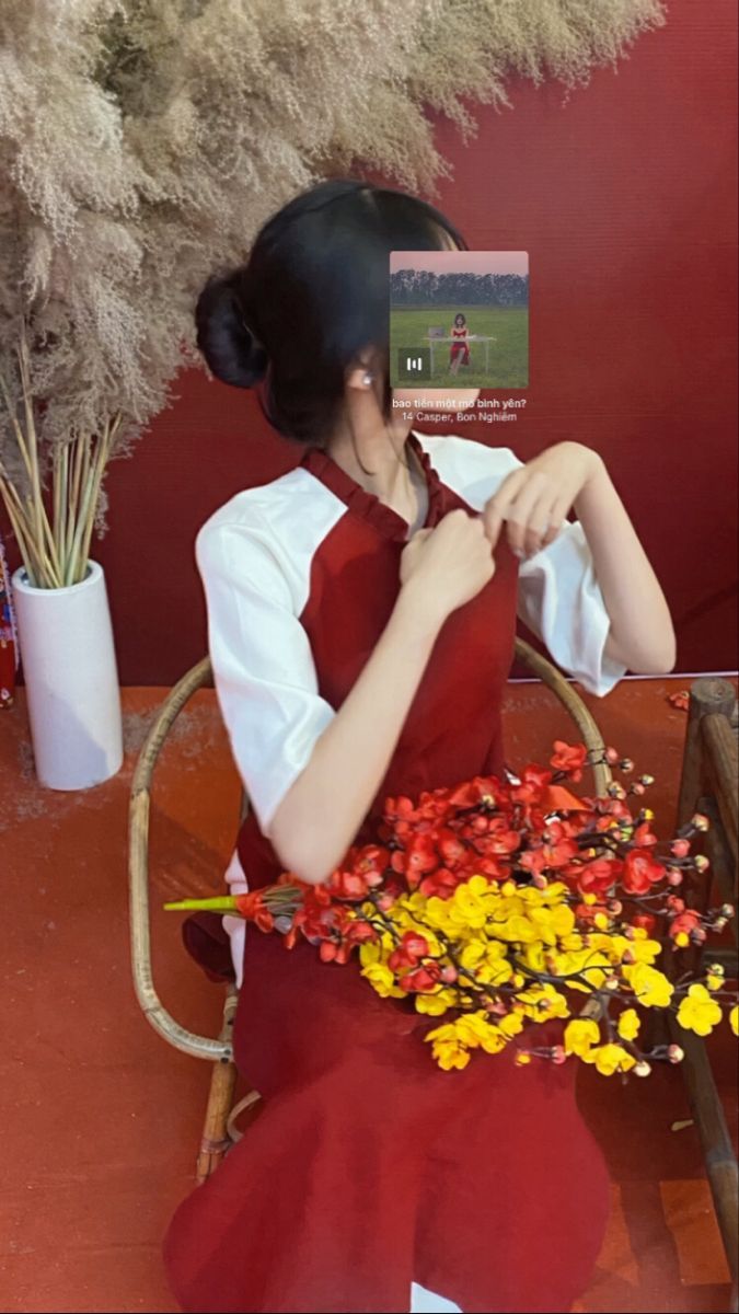 Anh Gai Xinh Mac Vay - Áo Dài Truyền Thống