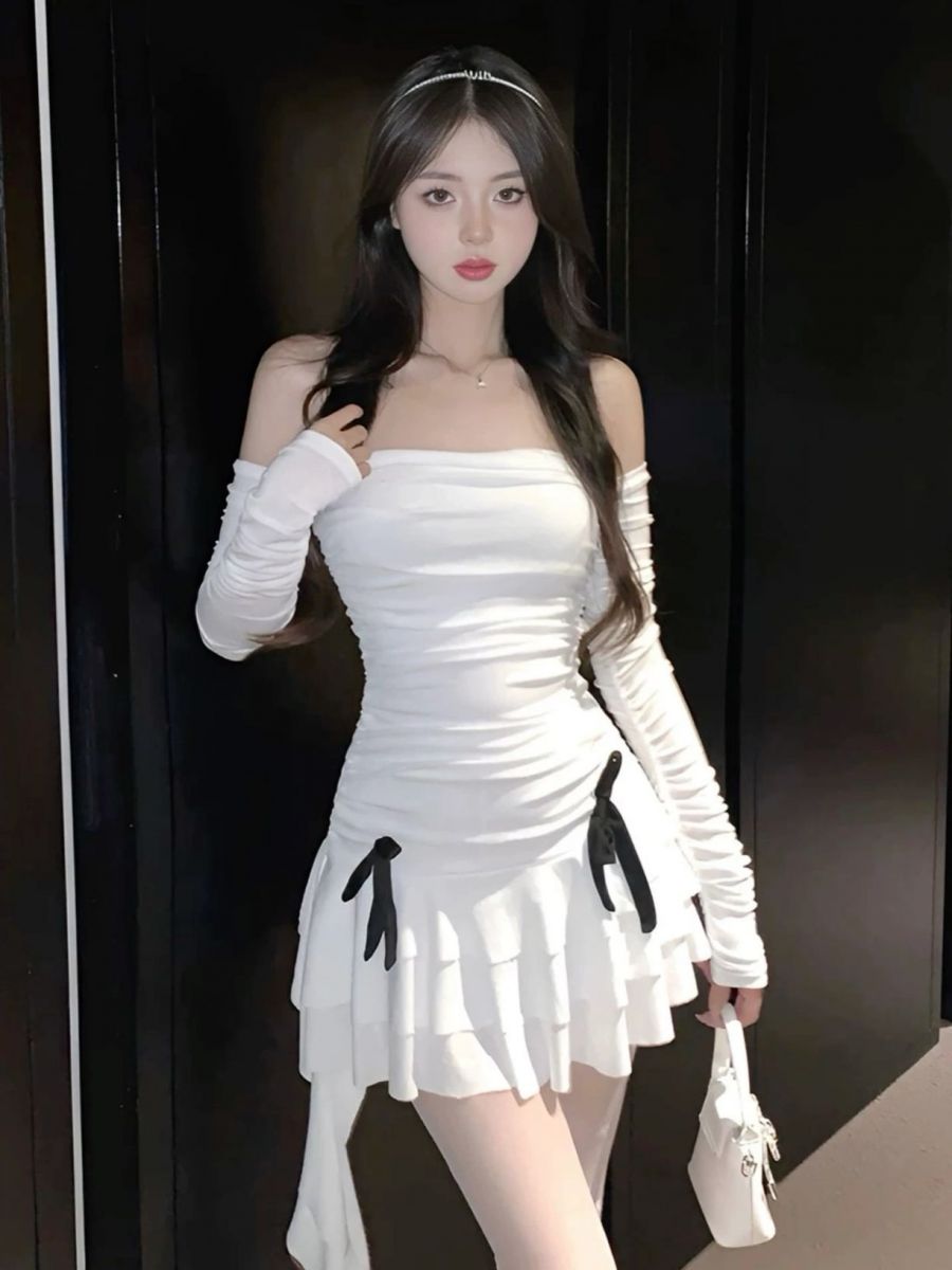 Anh Gai Xinh Mac Vay - Gái Xinh Mặc Váy Trắng