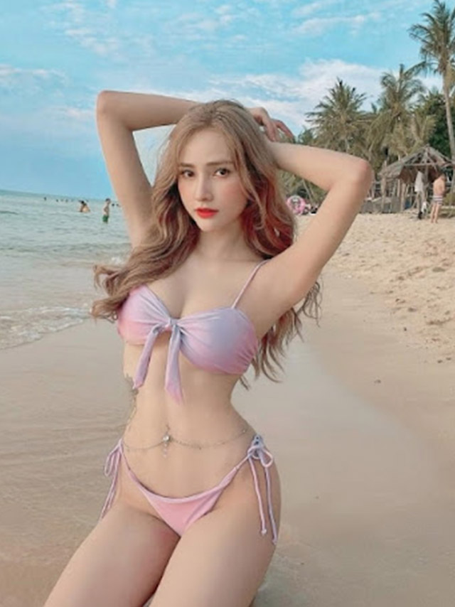 Gái xinh vu trong bikini đẹp