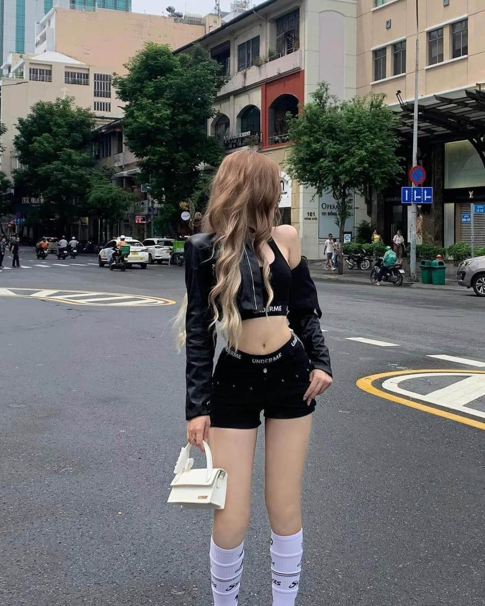 Gái xinh HD - Gái xinh K5 trong thời trang giày đẹp