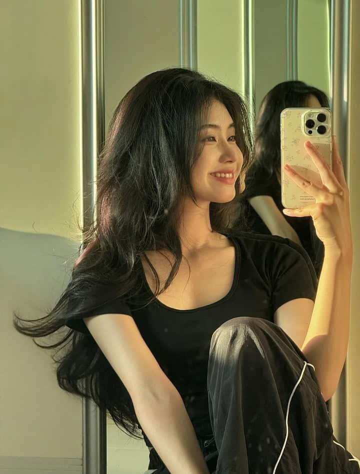 Anh Gái Xinh Ngực To Mới Tóc Đen Vài Gái Xinh