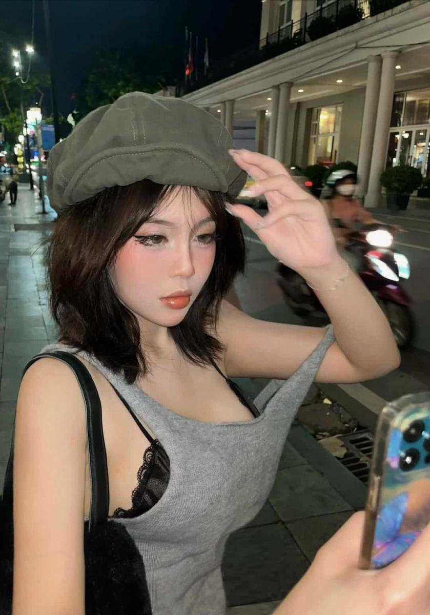 Gái xinh khoe mu đẹp trong hình ảnh cô gái xinh đẹp