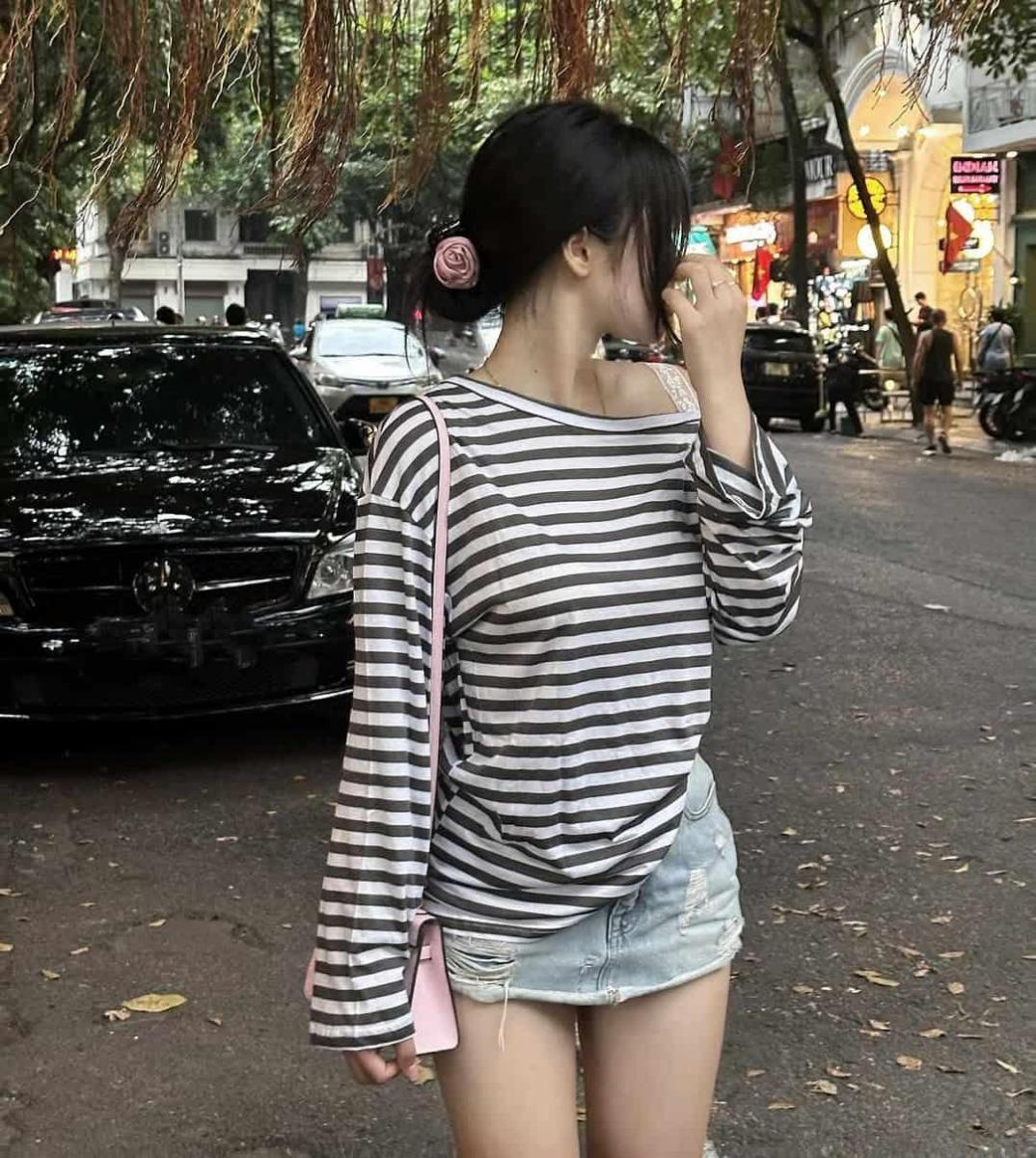 Ảnh gái xinh buồn và chất trong thời trang cá tính