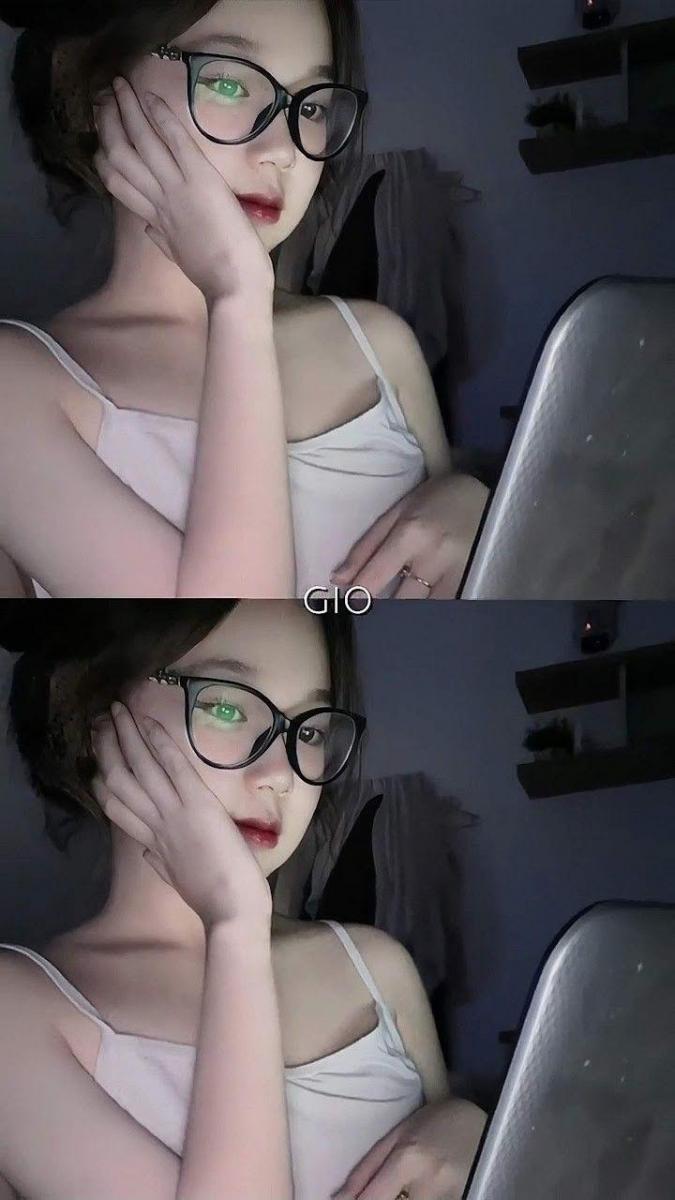 Gái xinh buồn đeo kính, gái xinh bar đẹp