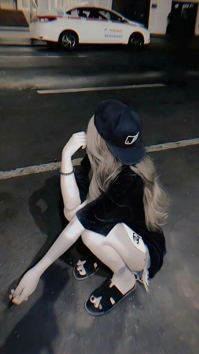 Hình cô gái xinh ngầu, dễ thương và đáng yêu