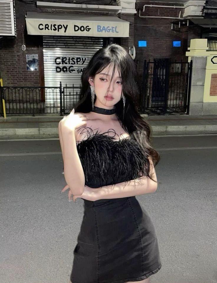 Ảnh gái xinh k 8 và k 9 đẹp nhất thời trang tóc đen