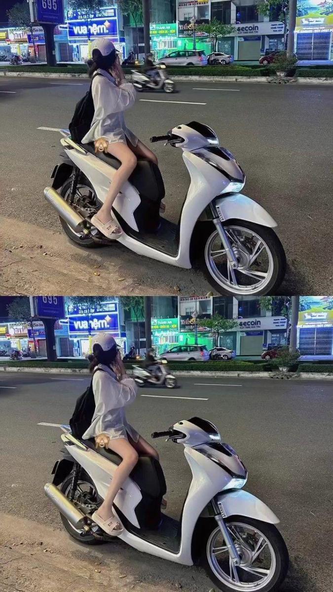 Ảnh cô gái xinh đẹp che mặt, ngực to