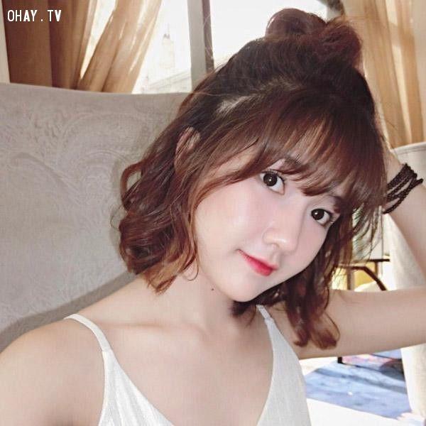 Gái xinh tóc ngắn với vẻ đẹp cuốn hút