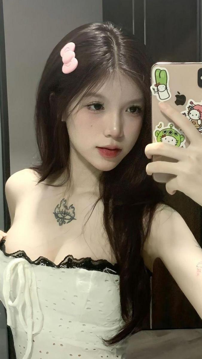 Ảnh gái cute tóc dài đẹp xinh