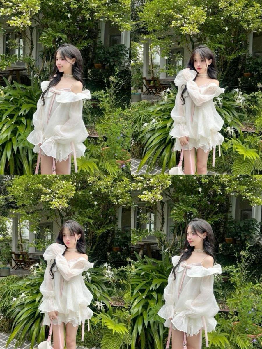 Gái xinh mlem trong bộ trang phục đẹp