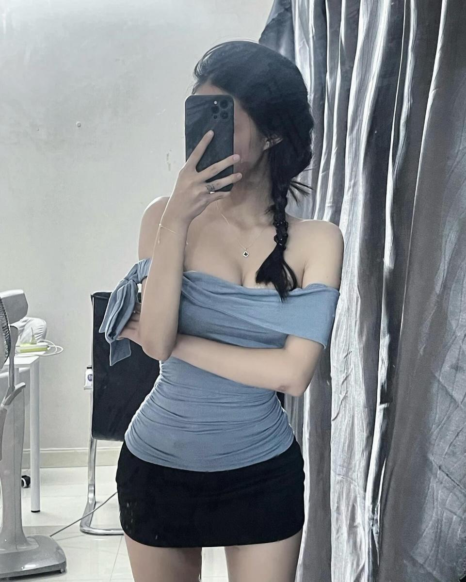 Ảnh gái xinh tóc ngang vai đẹp
