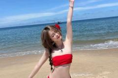 Ảnh đẹp gái xinh xinh bên bãi biển 2025