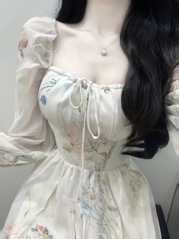 Gai Xinh Mac Bikini - Áo Đầm Hoa
