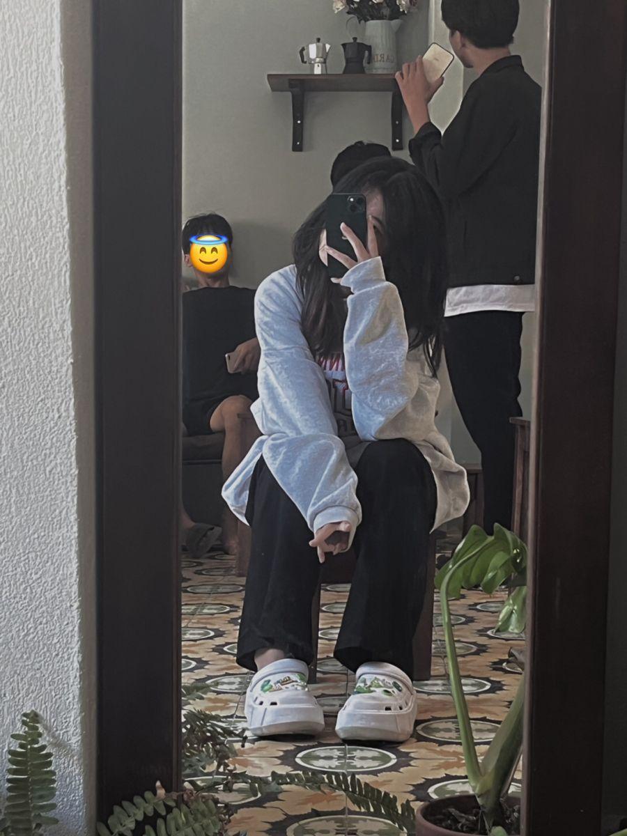 Gái xinh đi đai trong hình áo dài đẹp