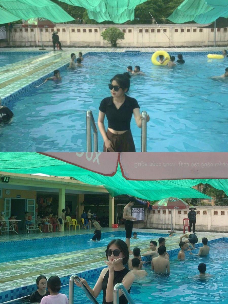 Ảnh gái xinh đi bơi mùa hè