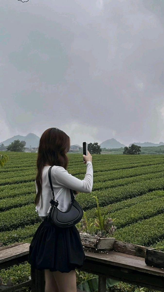 Ảnh gái xinh tự nhiên giữa thiên nhiên