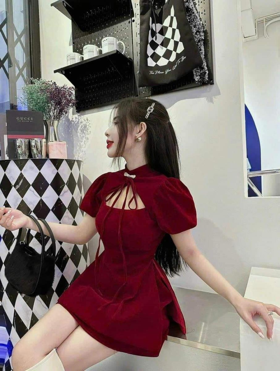 Hình gái xinh k9 với ngực to, thời trang đẹp