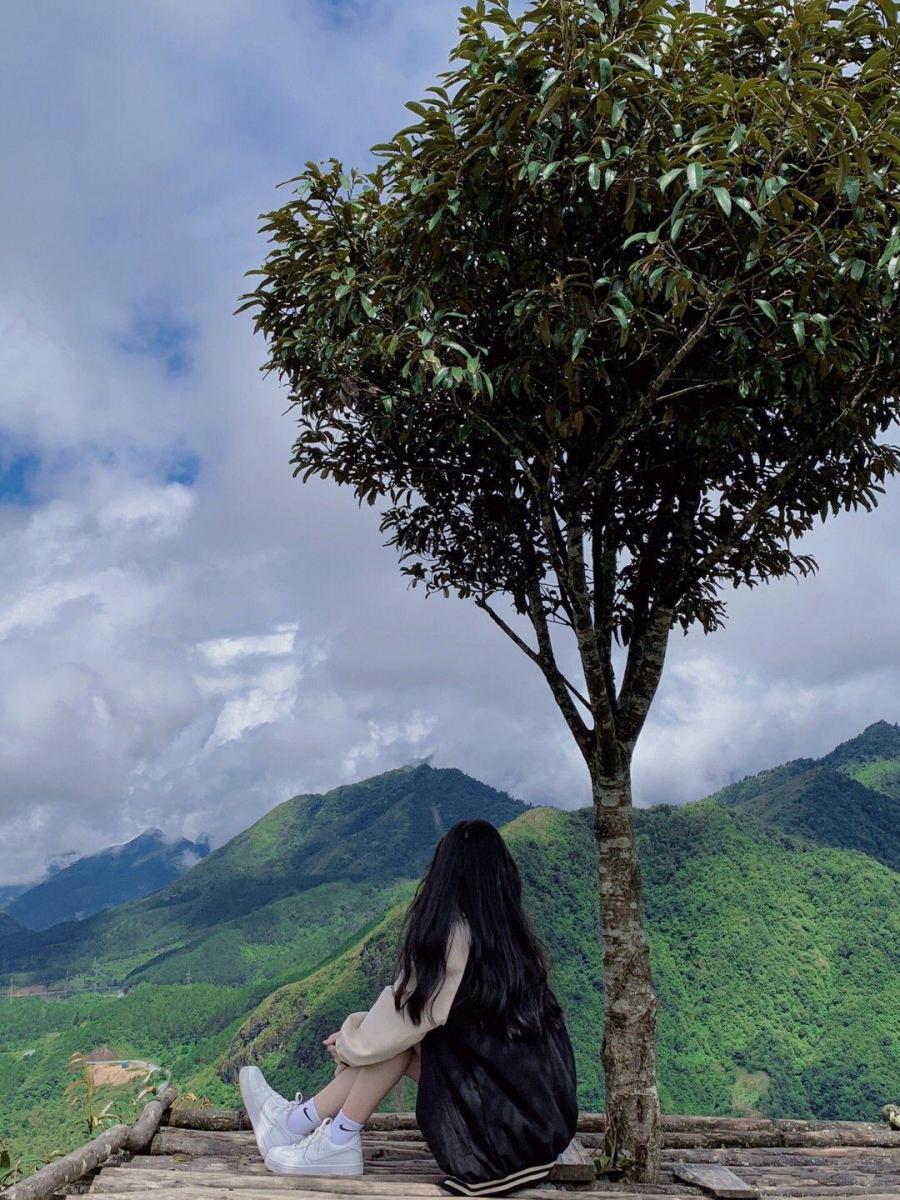 Hình ảnh con gái xinh đẹp trong thiên nhiên
