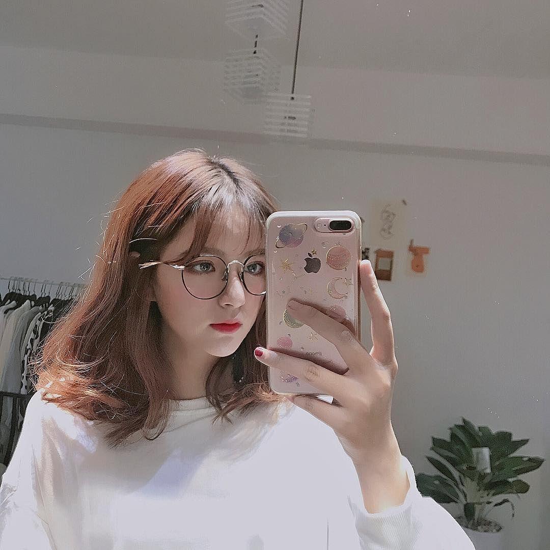 Gái xinh cute đeo kính trong bộ ảnh đẹp
