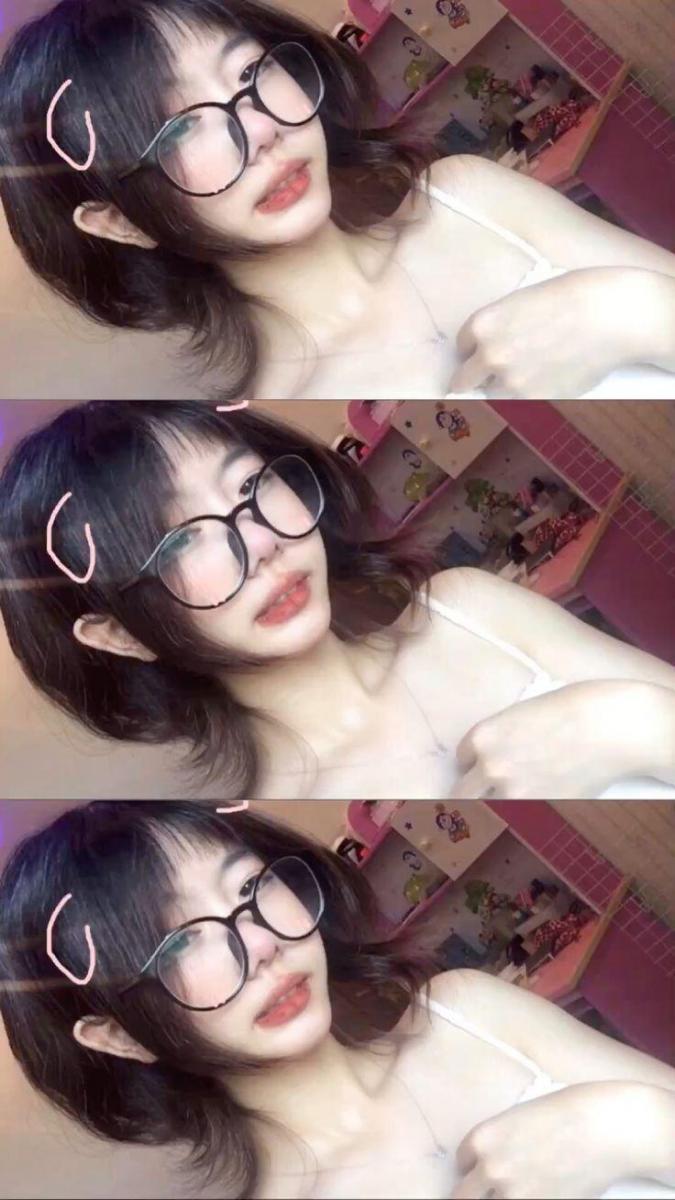 Ảnh gái xinh đeo mắt kính che mặt đẹp