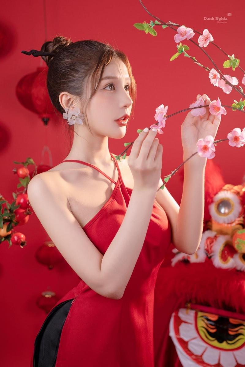 Gái Xinh Full Hd, Gái Xinh Vus To Trong Đầm Hồng