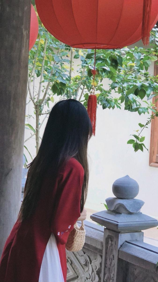 Ảnh gái đẹp ngực to trong bộ đồ hồng xinh xắn