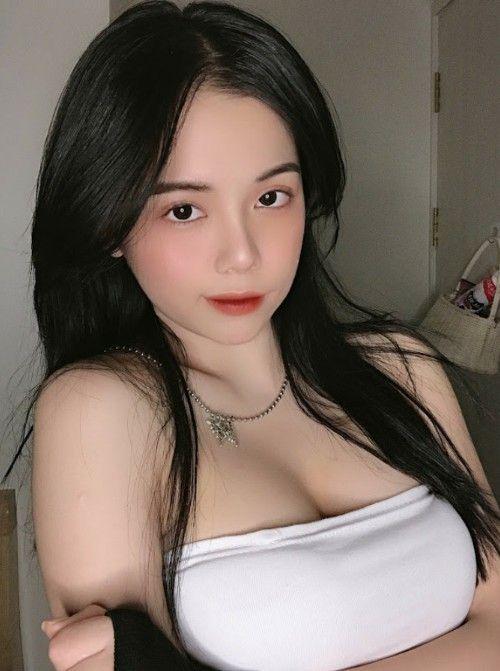 Ảnh gái xinh tóc dài đẹp với ngực to mới sắc đẹp