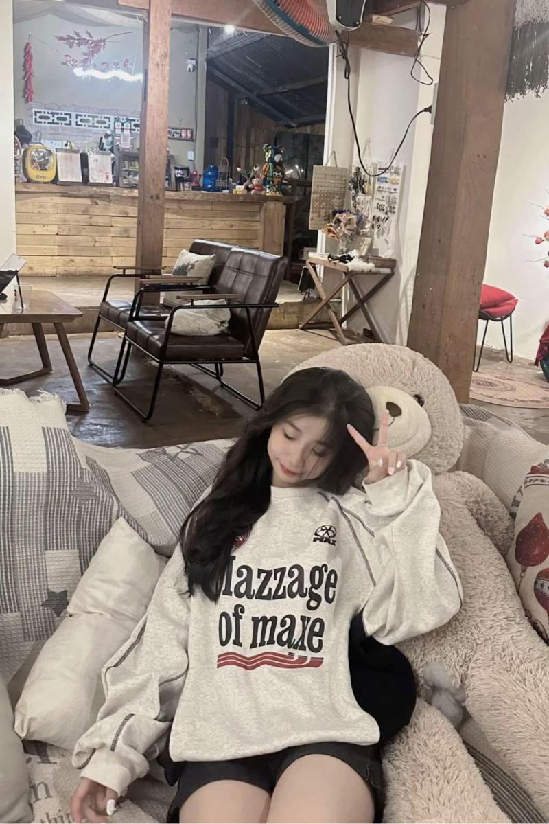 Ảnh gái xinh tóc dài cute và sexy