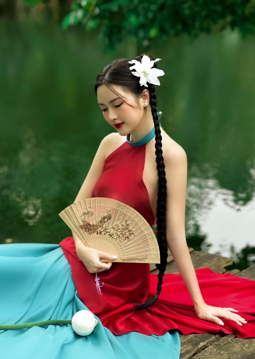 Hình ảnh con gái xinh đẹp trong thiên nhiên