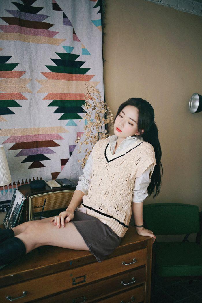 Ảnh gái xinh ngực to đẹp thời trang đẹm may