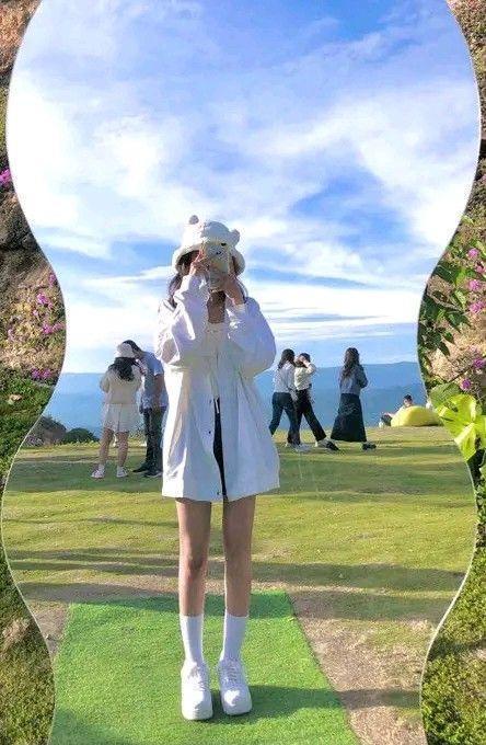 Ảnh con gái xinh đẹp trong thiên nhiên