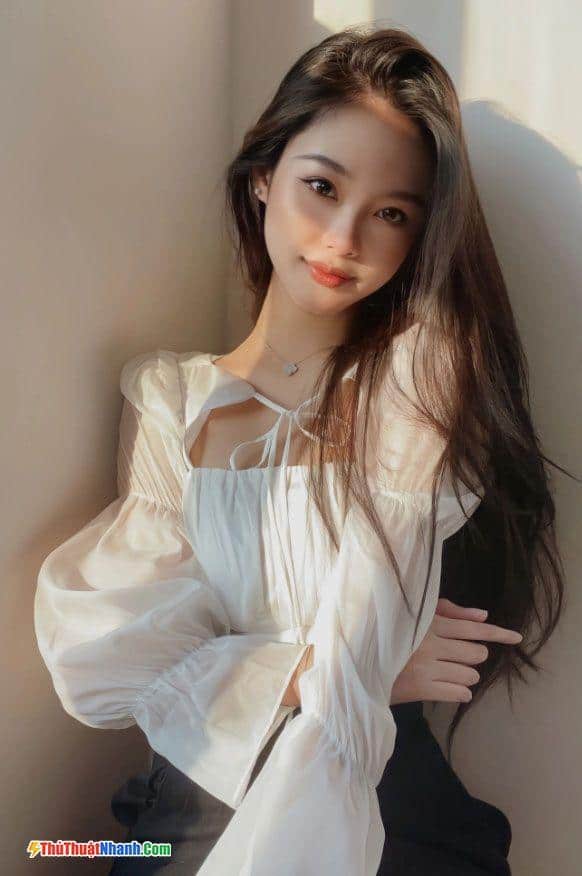 Ảnh gái xinh đẹp nhất tạo dáng dễ thương