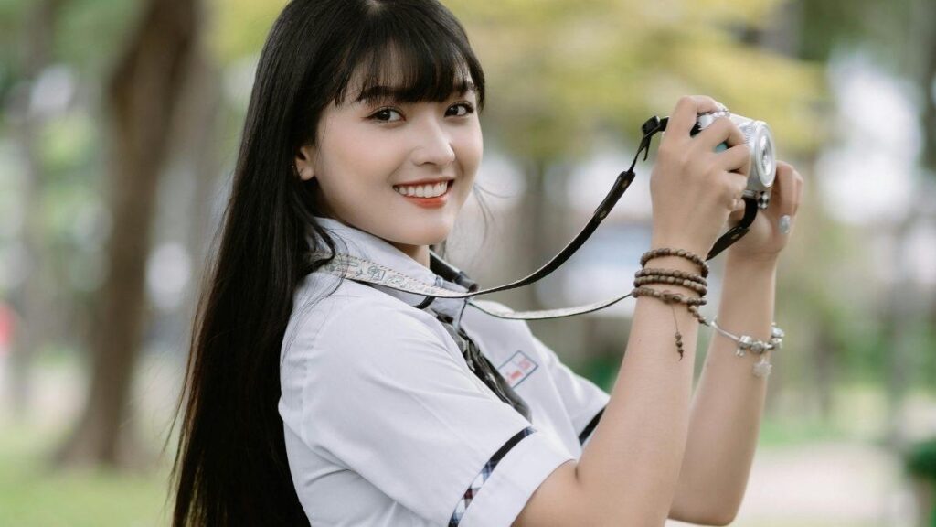 Ảnh gái xinh Việt Nam với nụ cười rạng rỡ