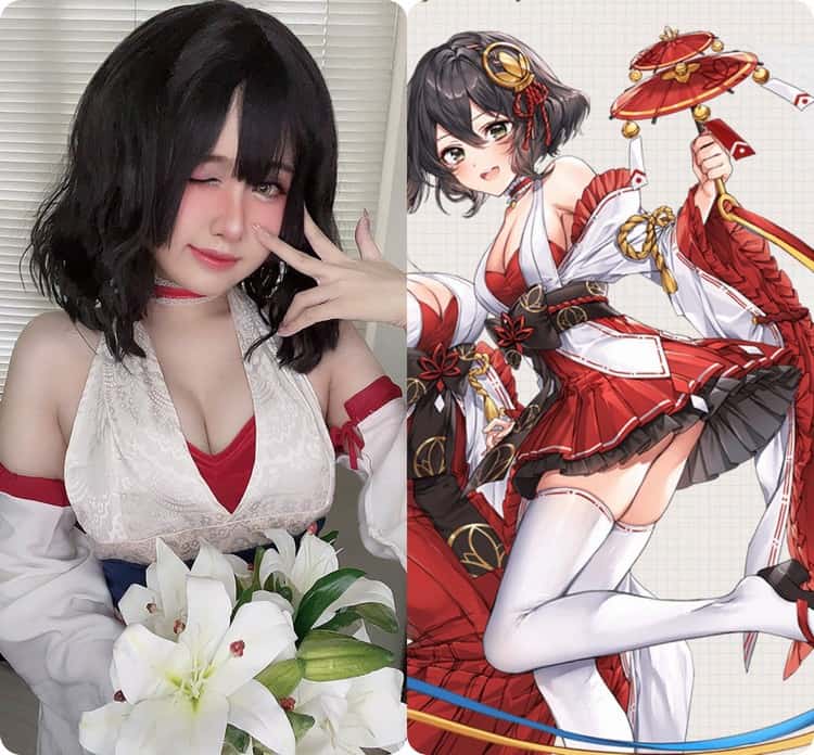 Cosplay thành nhân vật anime siêu dễ thương