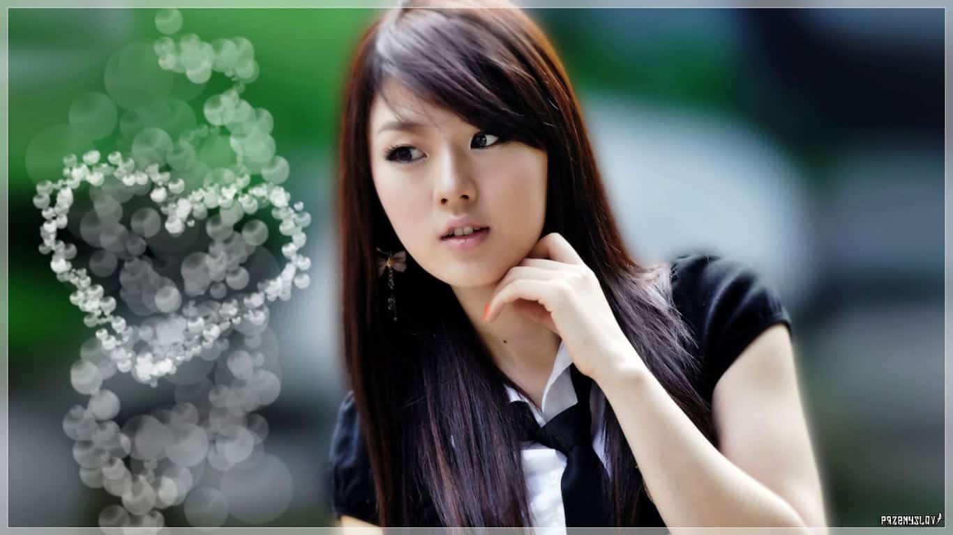 Hình nền gái xinh đẹp 4K dành cho máy tính