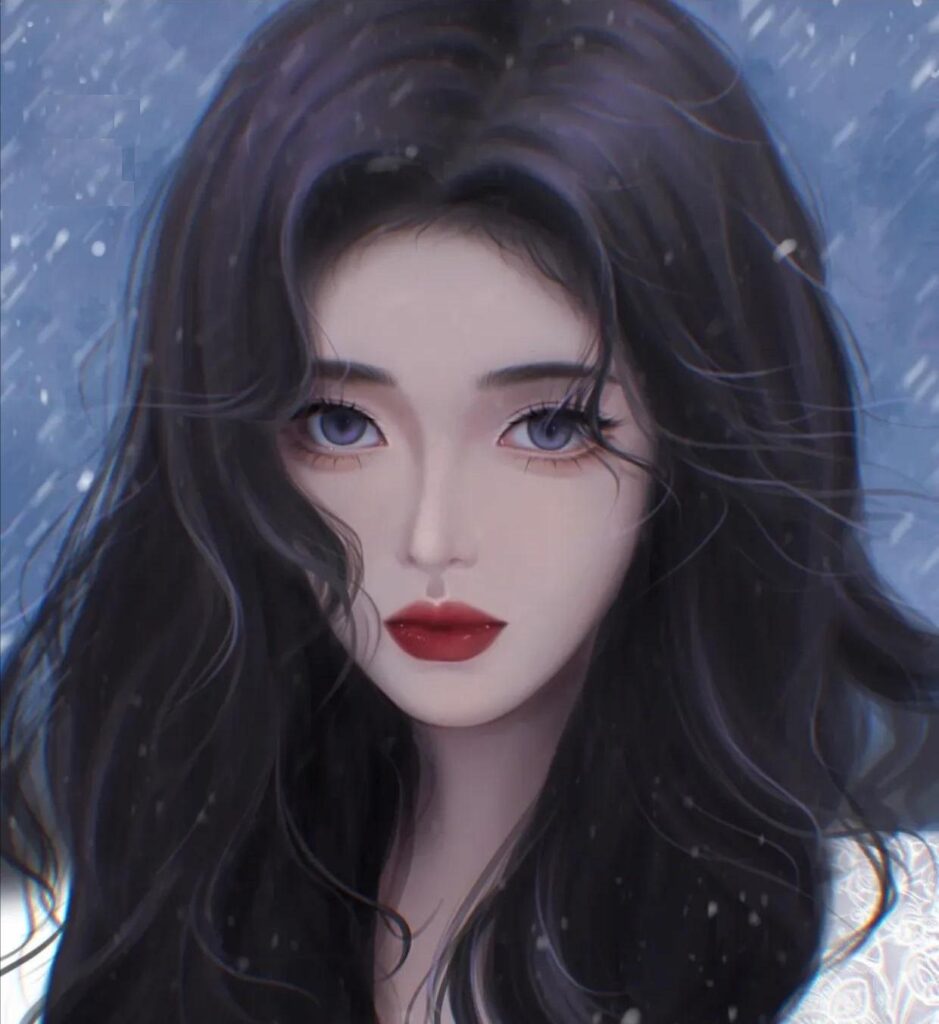 Avatar chibi cô gái xinh đẹp