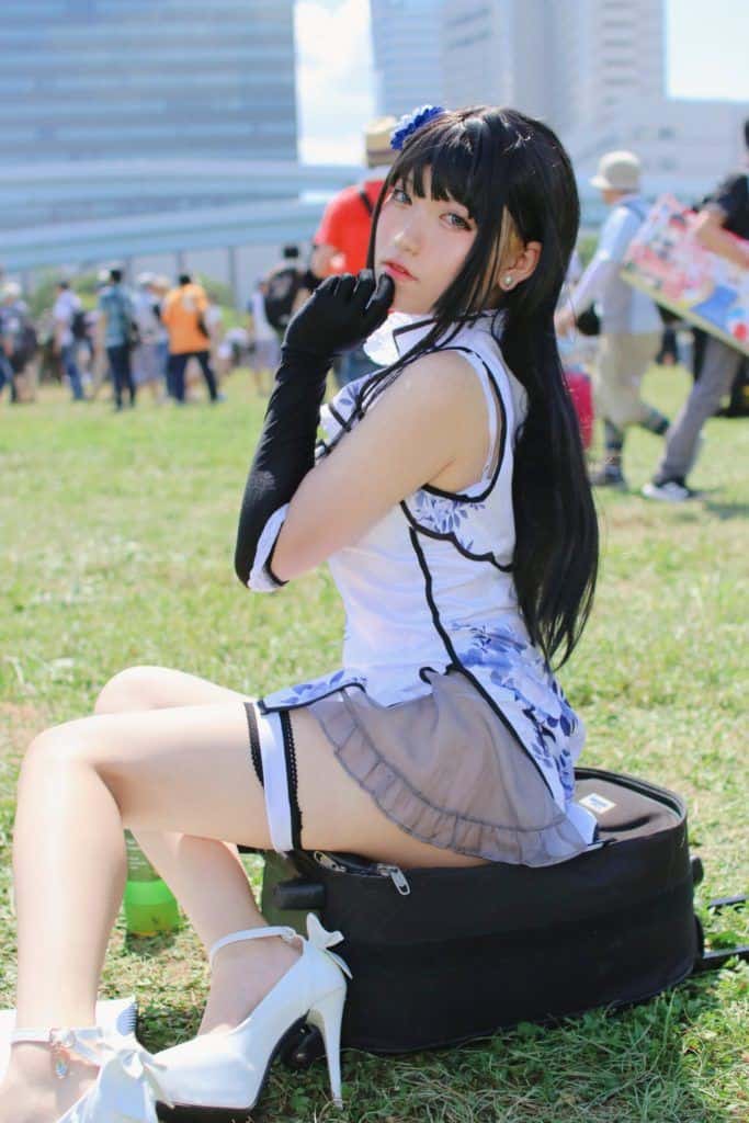 Ảnh gái cosplay với nét đẹp nghệ thuật sống động