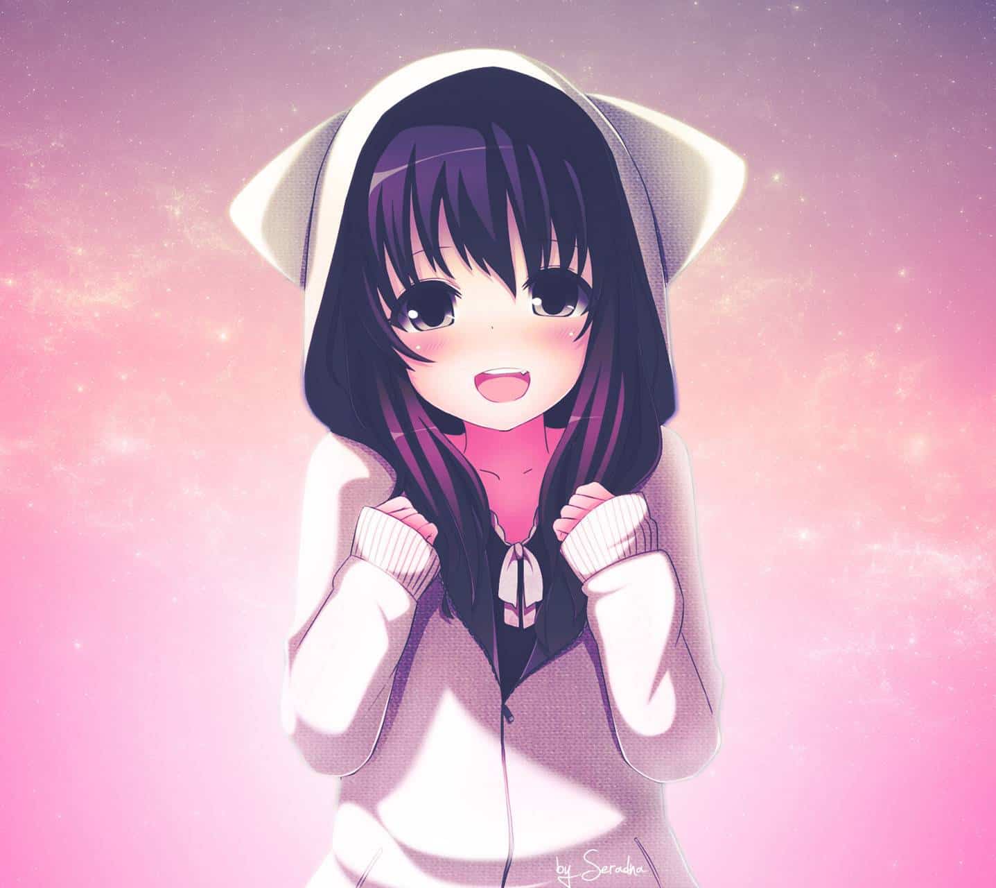 Ảnh nền gái xinh xu hướng anime